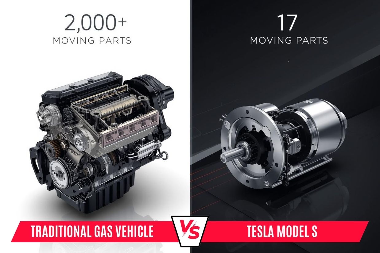 How Many Moving Parts in a Tesla Model S