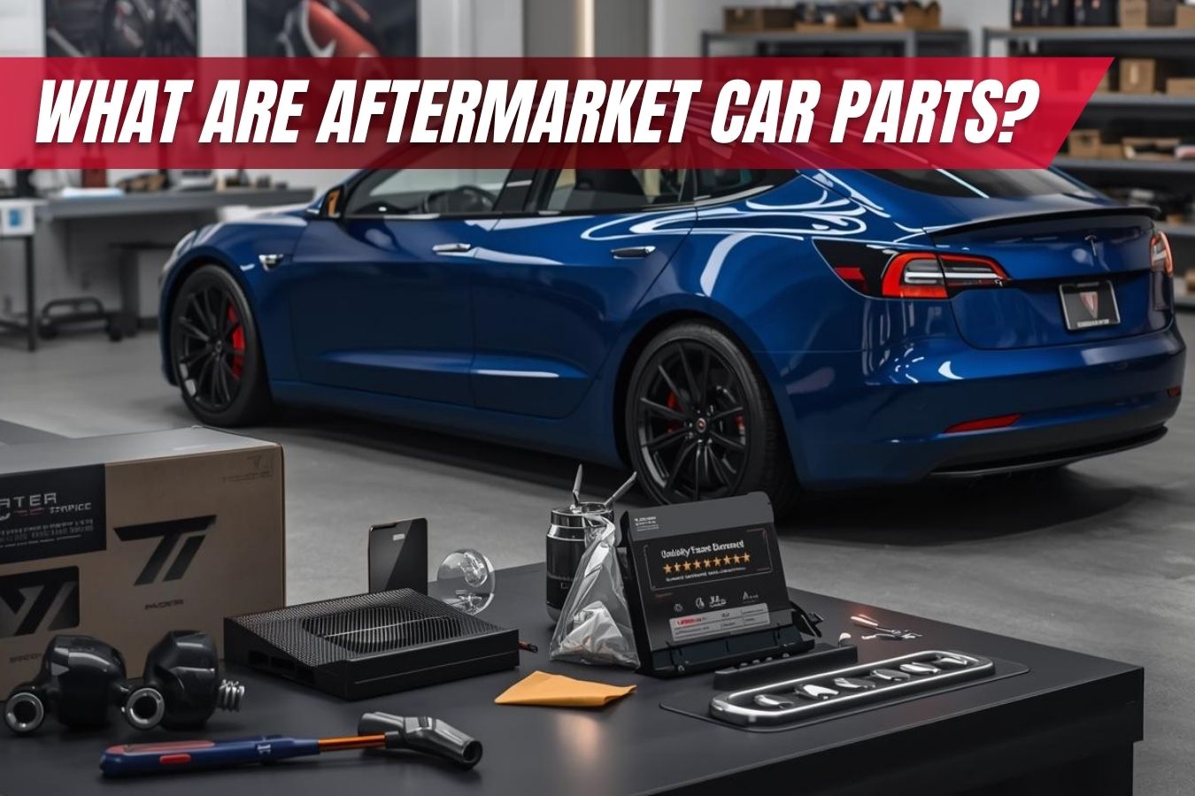 What are after market car parts?